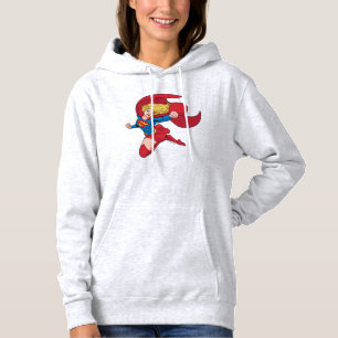 Adorable Supergirl Stance Hoodie