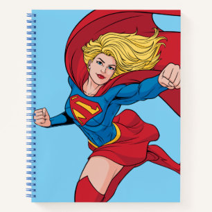 Adorable Supergirl Stance Notebook