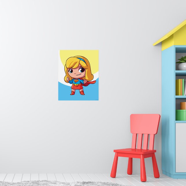 Adorable Supergirl Stance Poster (Nursery 1)