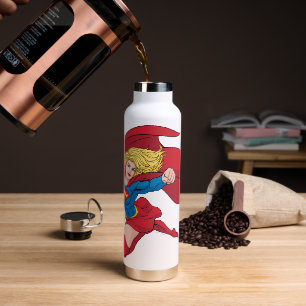 Adorable Supergirl Stance Water Bottle