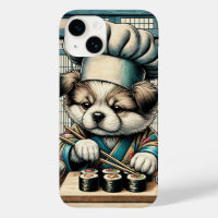 Adorable Sushi Chef Puppy