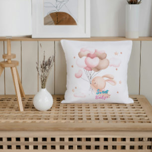 Adorable Sweet Baby Custom Name Nursery Decor Cushion