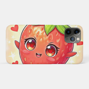 Adorable Sweet Strawberry Bliss iPhone 11 Pro Case
