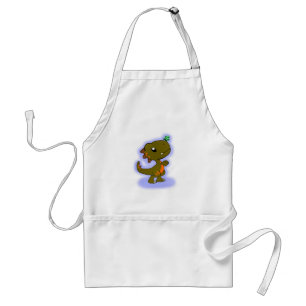 Adorable T-Rex Standard Apron