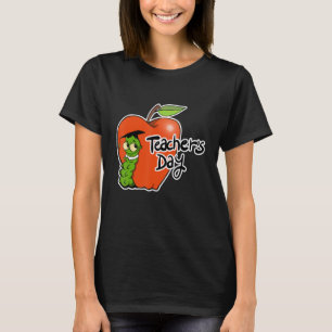 Adorable Teacher's Day Apple Design - Perfect for  T-Shirt