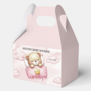 Adorable Teddy Bear Baby Shower Favour Box