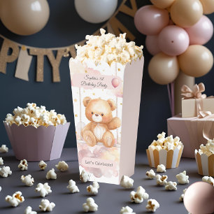 Adorable Teddy Bear – Custom Birthday  Favour Box