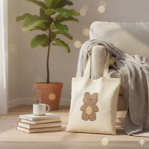 Adorable Teddy Bear Gummy Minimalist Tote Bag