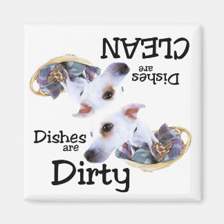 Adorable Terrier Dishwasher Magnet
