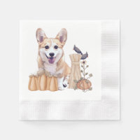 Adorable Thanksgiving Corgi