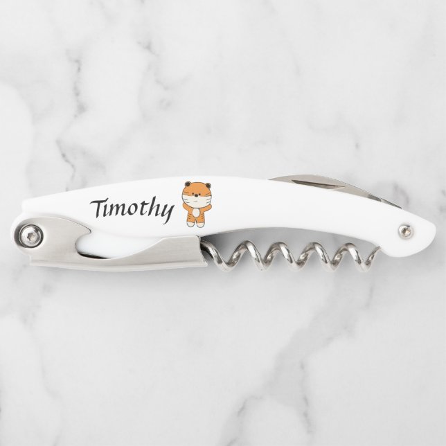 Adorable Tiger Corkscrew (Front)