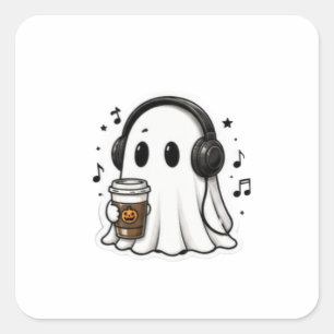 Adorable Tiny Ghost Life Stickers