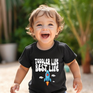 Adorable "Toddler Life" Boys Toddler T-Shirt