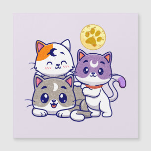 Adorable Trio – Three Cute Cats