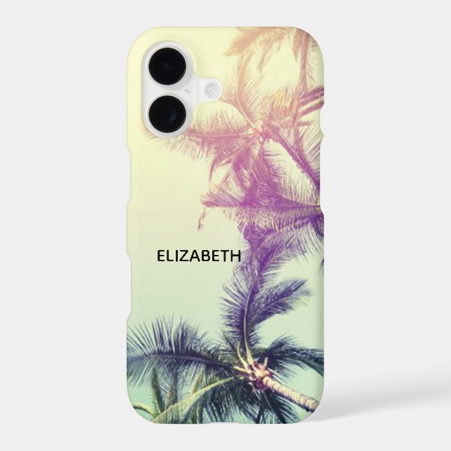 Adorable Tropical Beach, Palms (Back)