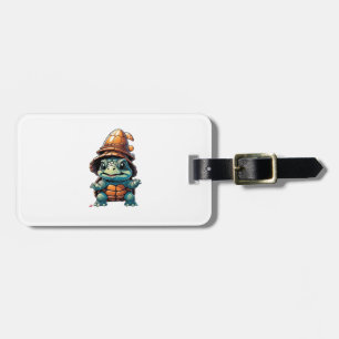Adorable Turtle in Halloween Mood Essential T-Shir Luggage Tag