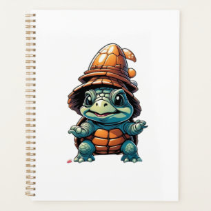 Adorable Turtle in Halloween Mood Essential T-Shir Planner