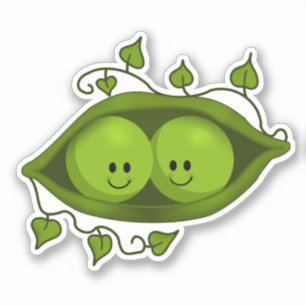 Adorable Two Peas In A Pod