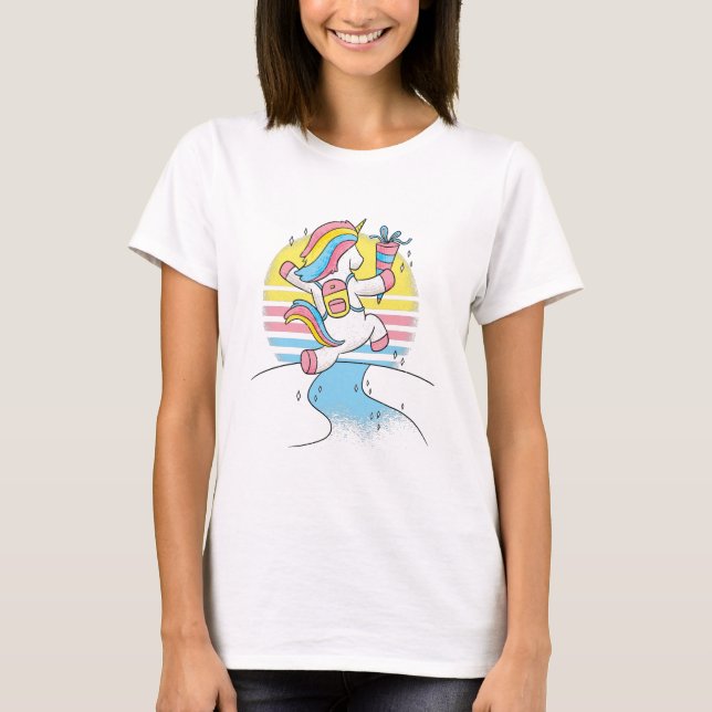Adorable Unicorn Kid T-Shirt (Front)