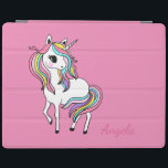 Adorable Unicorn Magical iPad Cover<br><div class="desc">Adorable magical unicorn. An elegant and sophisticated design.</div>