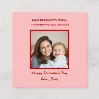 Adorable Valentine’s Day Card for Kids