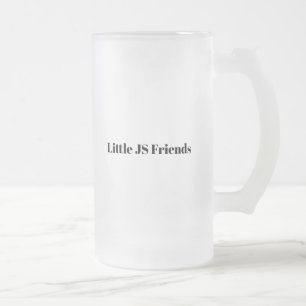 Adorable Watercolor Baby Fox Art Frosted Glass Beer Mug