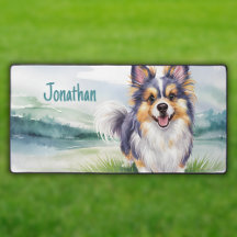 Adorable Watercolor Dog