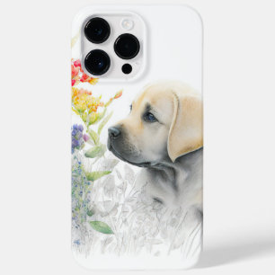 ADORABLE WATERCOLOR YELLOW LABRADOR RETRIEVER DOG Case-Mate iPhone 14 PRO MAX CASE