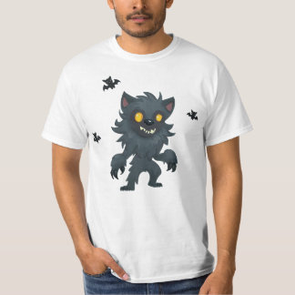 Adorable Werewolf Halloween T-Shirt
