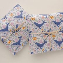 Adorable Whale and Sea Life