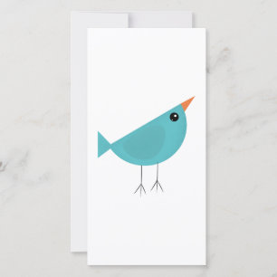 Adorable Whimsical Bird Nature Art