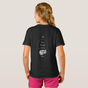 Adorable White Tiger Kitten Sleep Name Tag T-Shirt