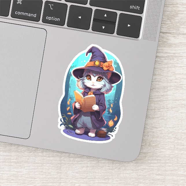Adorable Witch Kitty Cat (Detail)