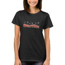 Adorable Women's Christmas T-shirt Sexy Sugarplums