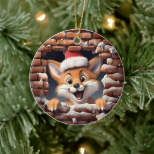 Adorable Xmas Decor - 3D Ceramic Tree Decoration