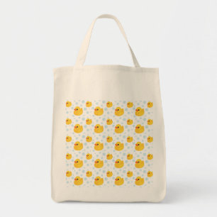 Adorable Yellow Rubber Ducks Duckies Tote Bag