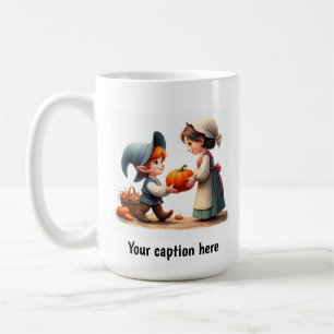Adorable Young Munchkins in Vintage Clothing Coffee Mug