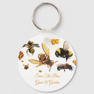 Adorables [3D] Save The Bees Custom  Key Ring