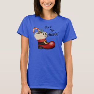 Adorables Christmas Don't Stop Believin' T-Shirt