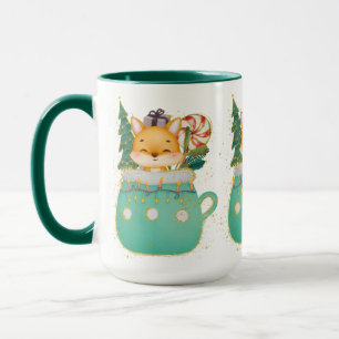 Adorables Christmas Dreamy Fox Mug