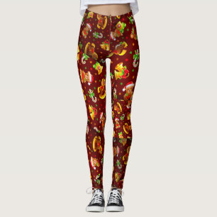 Adorables Christmas Teddy Bears & Toys [3D] Yoga  Leggings