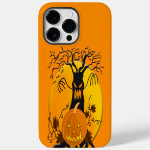 Adorables Halloween Scary Tree And Pumpkin Case-Mate iPhone 14 Pro Max Case