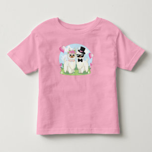 Adorables Llama Love Llama Couple T-Shirt