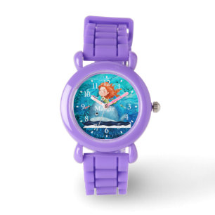 Adorables Ocean Creatures Mermaid And Whale  Watch