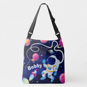Adorables Spaceman Colourful Custom Crossbody Bag