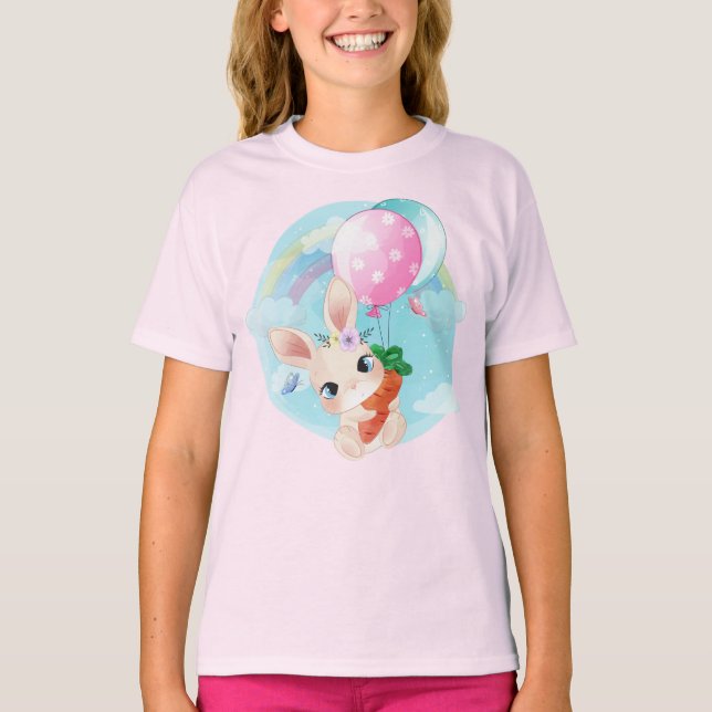 Adorables Sweet Bunny  T-Shirt (Front)