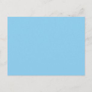 Adorably Cuddly Blue Colour Postcard