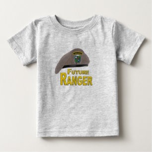 Adorably Cute Future Ranger Beret Baby T-Shirt