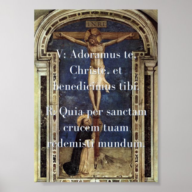 Adoramus te Print (Front)