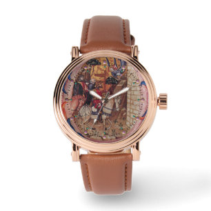 ADORATION OF MAGI AND ARCHANGEL GABRIEL ,MINIATURE WATCH